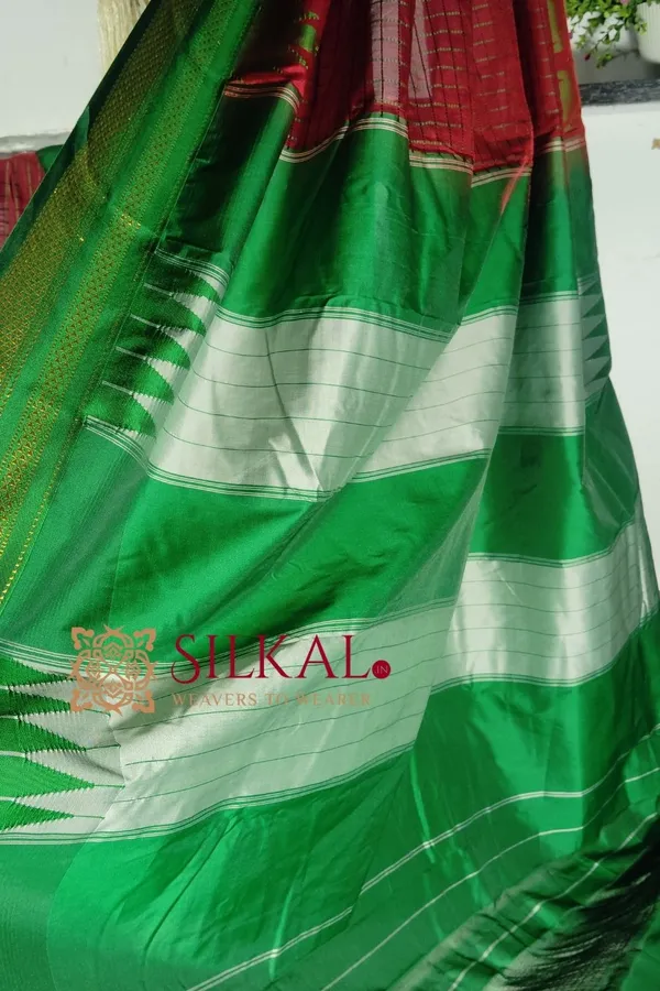 Ilkal_Chaduranga_saree_SKL2008