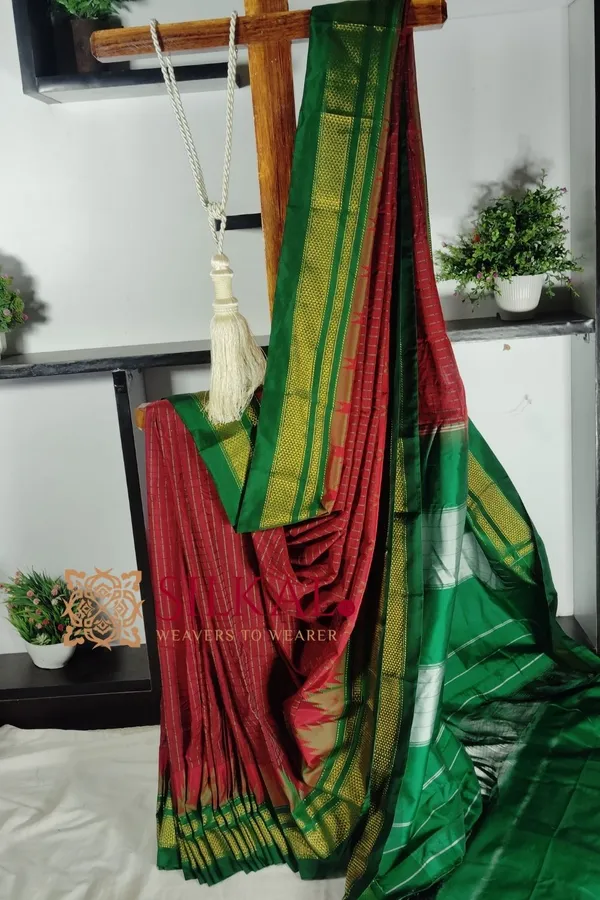Ilkal_Chaduranga_saree_SKL2008