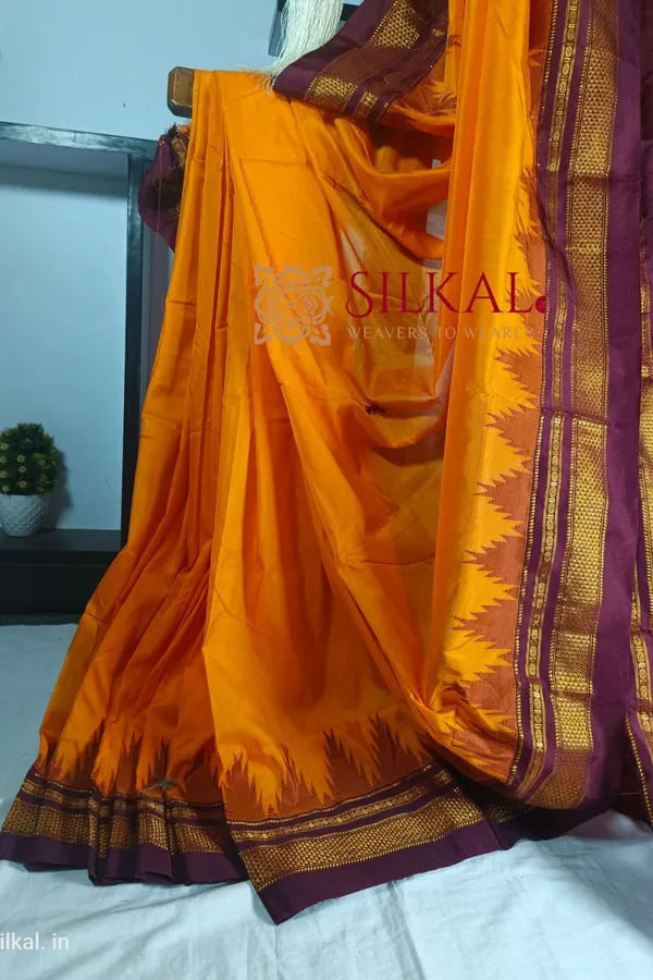 Ilkal_Temple_Saree_Code-_SKL1237