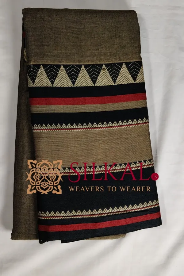 Narayan_Peth_Plain_Cotton_Saree_With_Patti_Pallu_Saree_Code-_SKL03271