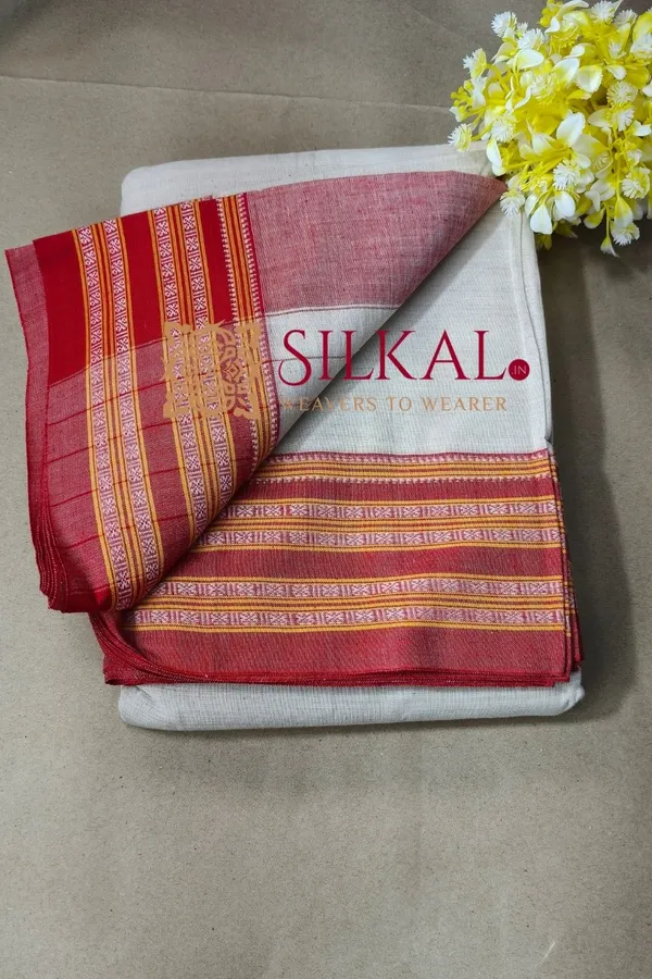 Patteda_Anchu_Pure_Cotton_Handloom_Saree_SKL04284