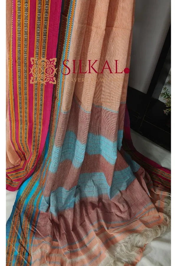 Patteda_Anchu_Pure_Cotton_Handloom_Saree_SKL04286