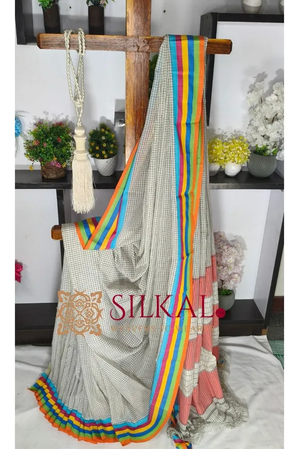 Patteda_Anchu_Pure_Cotton_Handloom_Saree_SKL04294