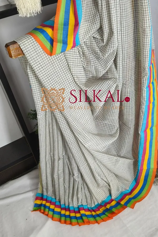 Patteda_Anchu_Pure_Cotton_Handloom_Saree_SKL04294