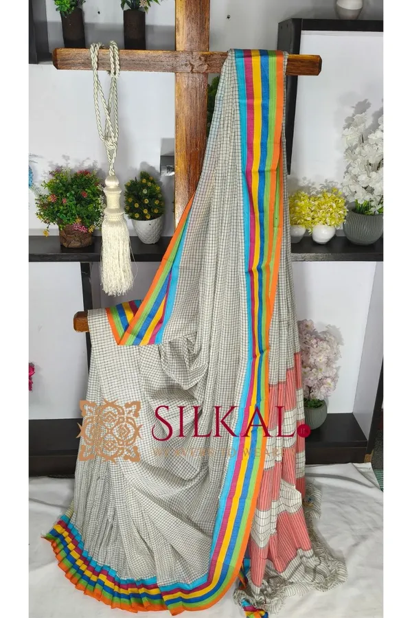 Patteda_Anchu_Pure_Cotton_Handloom_Saree_SKL04294