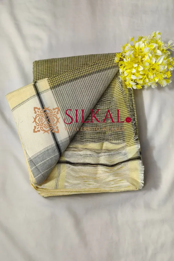 Patteda_Anchu_Pure_Cotton_Handloom_Saree_SKL04299