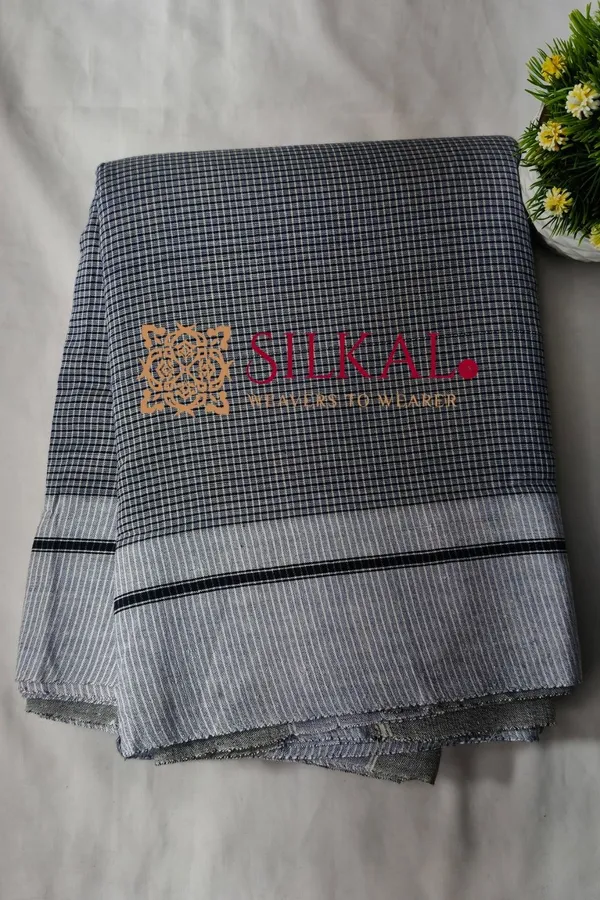 Patteda_Anchu_Pure_Cotton_Handloom_Saree_SKL04304