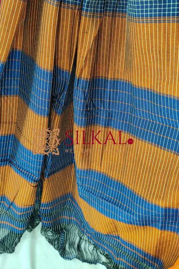 Patteda_Anchu_Pure_Cotton_Handloom_Saree_SKL04306