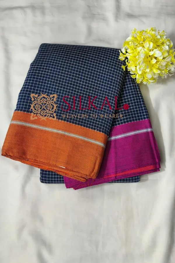 Patteda_Anchu_Pure_Cotton_Handloom_Saree_SKL04306