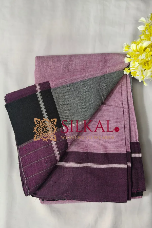 Patteda_Anchu_Pure_Cotton_Handloom_Saree_SKL04310