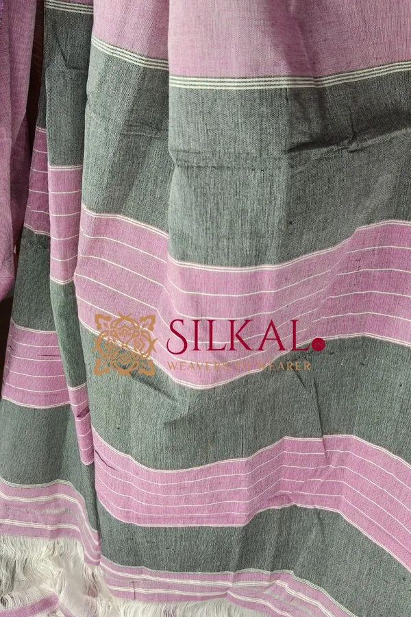 Patteda_Anchu_Pure_Cotton_Handloom_Saree_SKL04310