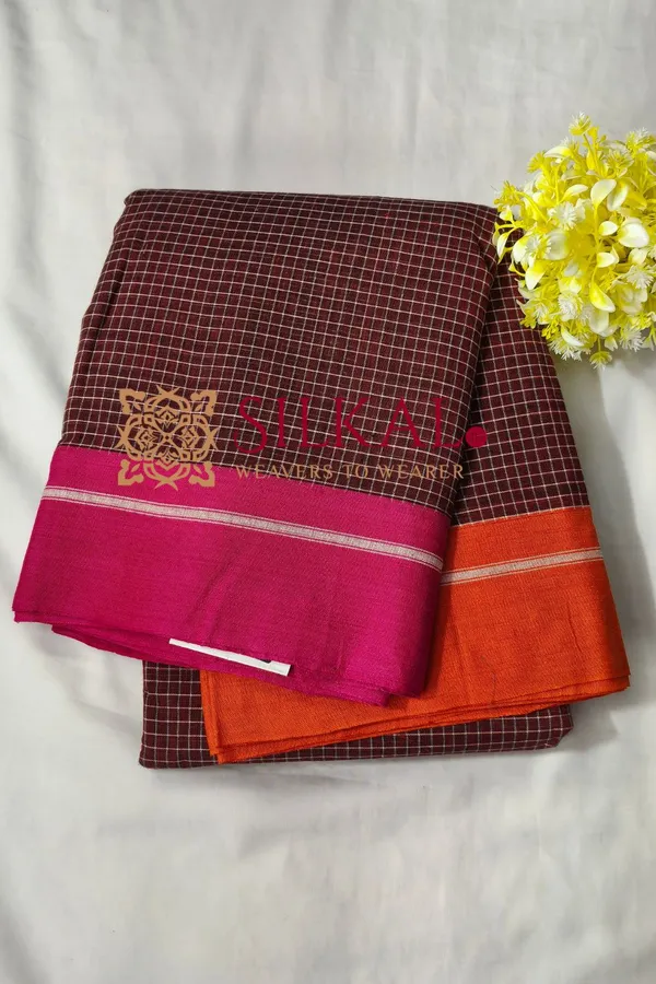 Patteda_Anchu_Pure_Cotton_Handloom_Saree_SKL04312