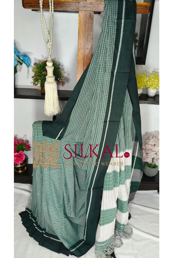 Patteda_Anchu_Pure_Cotton_Handloom_Saree_SKL04313