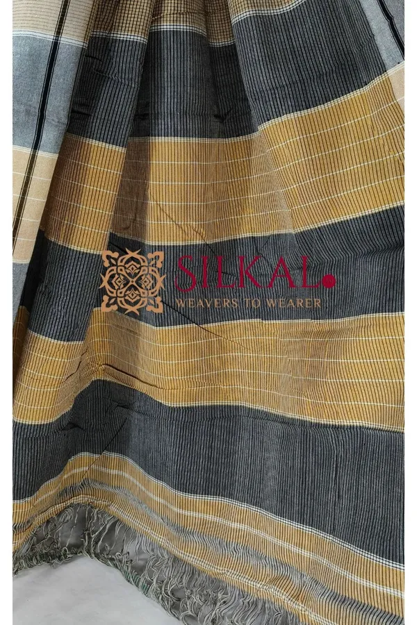 Patteda_Anchu_Pure_Cotton_Handloom_Saree_SKL04314