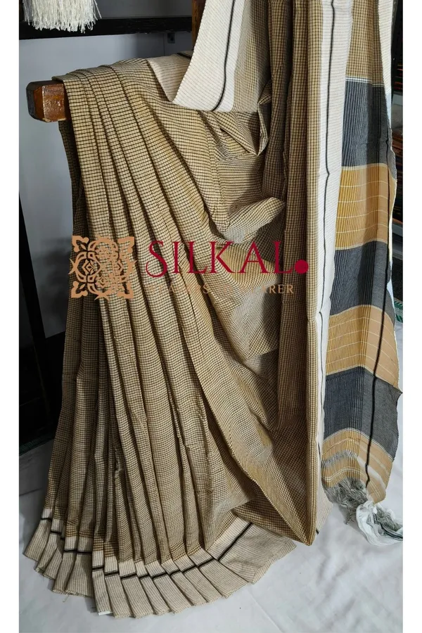 Patteda_Anchu_Pure_Cotton_Handloom_Saree_SKL04314