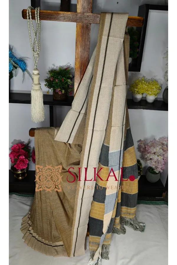 Patteda_Anchu_Pure_Cotton_Handloom_Saree_SKL04314