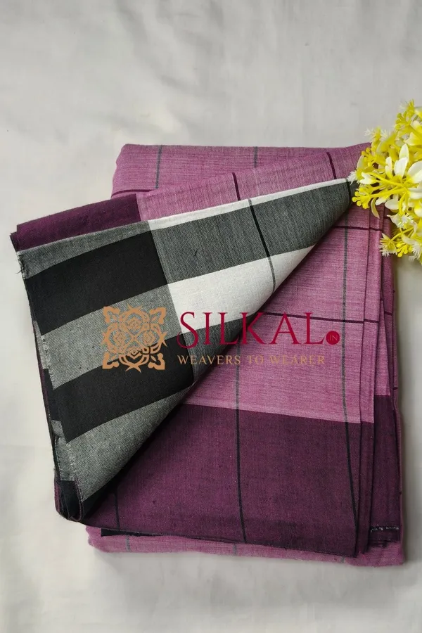 Patteda_Anchu_Pure_Cotton_Handloom_Saree_SKL04317