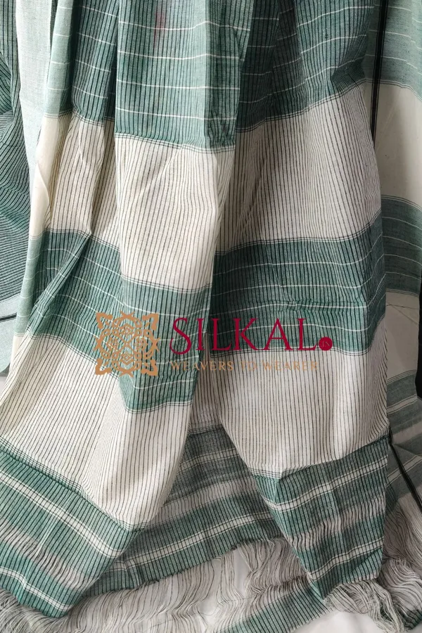 Patteda_Anchu_Pure_Cotton_Handloom_Saree_SKL04319