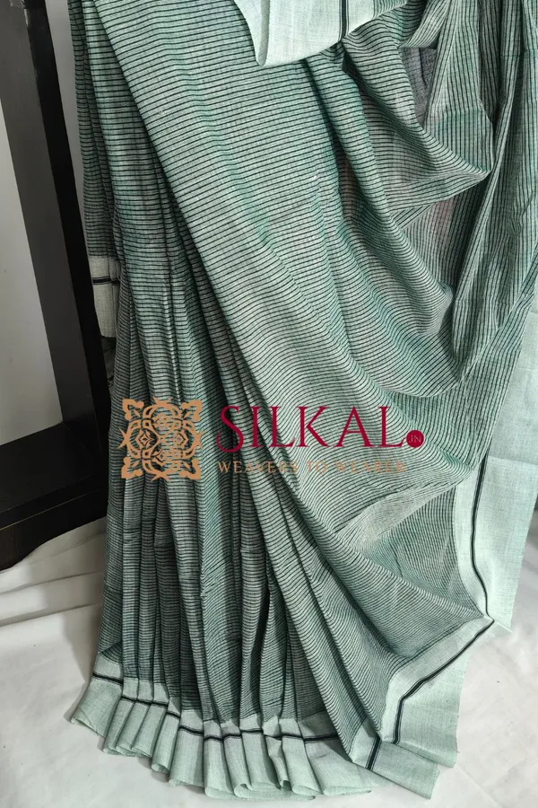 Patteda_Anchu_Pure_Cotton_Handloom_Saree_SKL04319