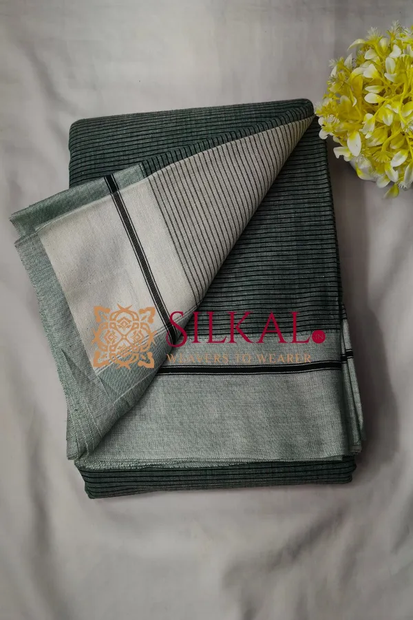 Patteda_Anchu_Pure_Cotton_Handloom_Saree_SKL04319