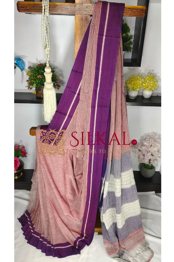 Patteda_Anchu_Pure_Cotton_Handloom_Saree_SKL04322
