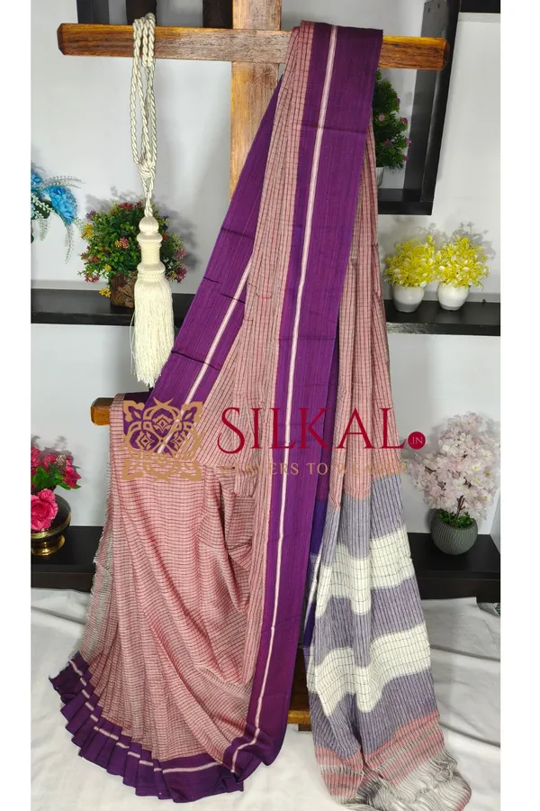 Patteda_Anchu_Pure_Cotton_Handloom_Saree_SKL04322
