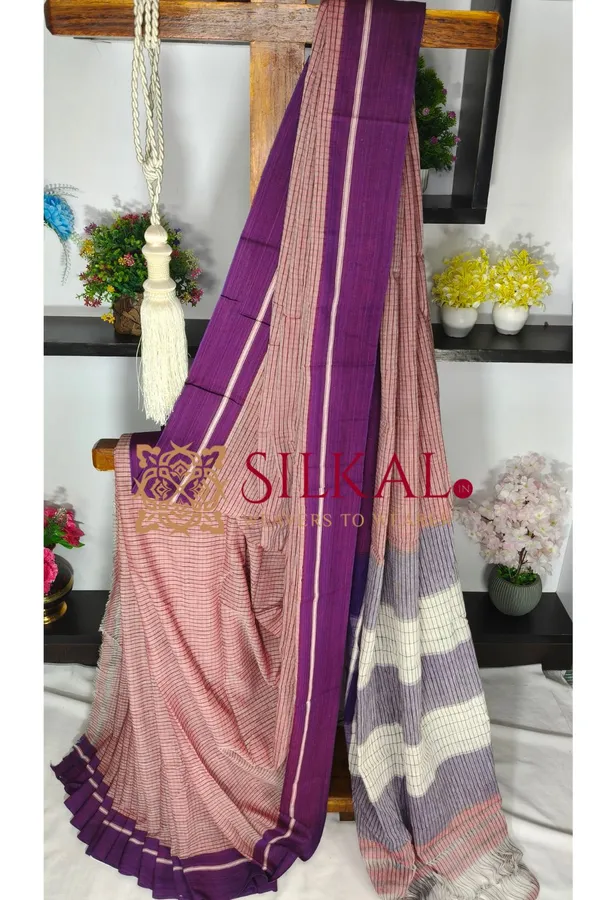Patteda_Anchu_Pure_Cotton_Handloom_Saree_SKL04322
