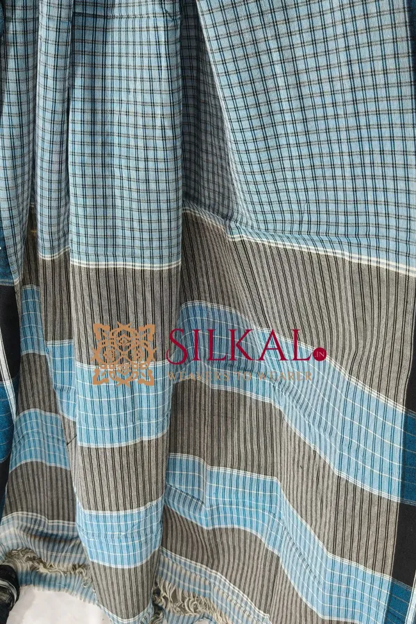 Patteda_Anchu_Pure_Cotton_Handloom_Saree_SKL04324