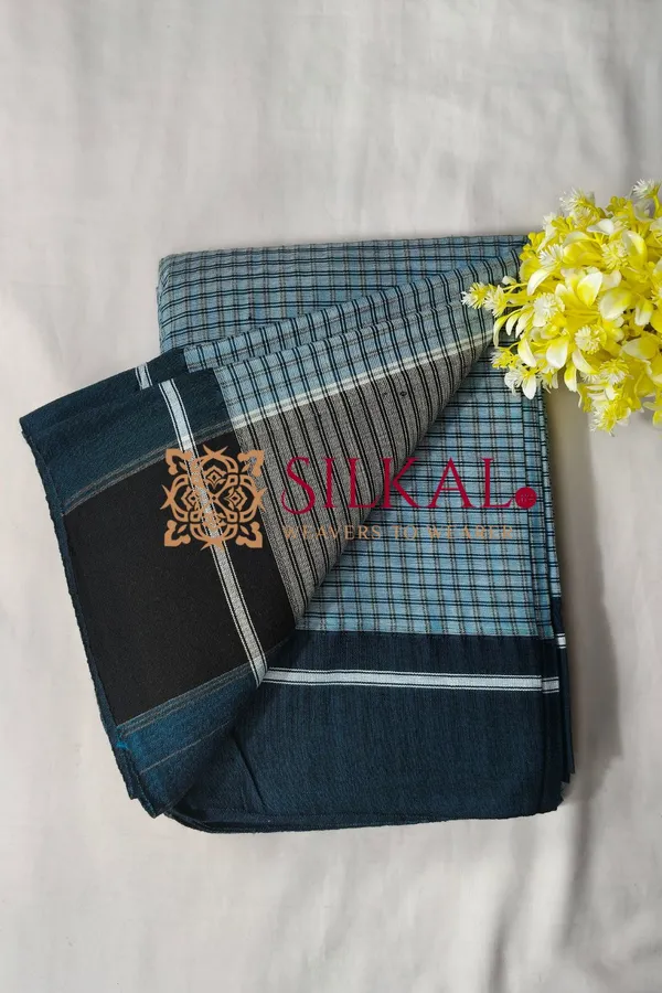 Patteda_Anchu_Pure_Cotton_Handloom_Saree_SKL04324