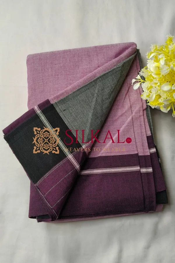 Patteda_Anchu_Pure_Cotton_Handloom_Saree_SKL04326