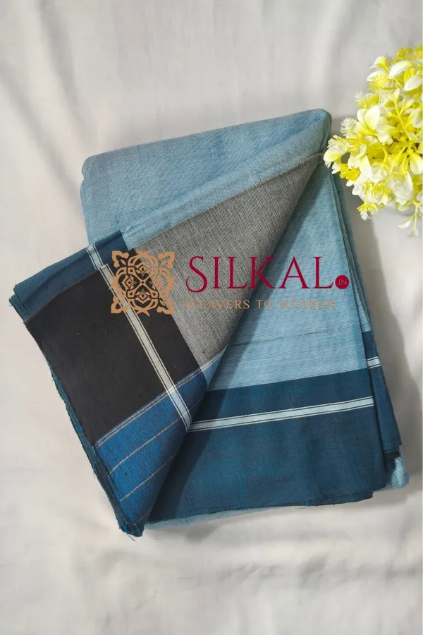 Patteda_Anchu_Pure_Cotton_Handloom_Saree_SKL04327