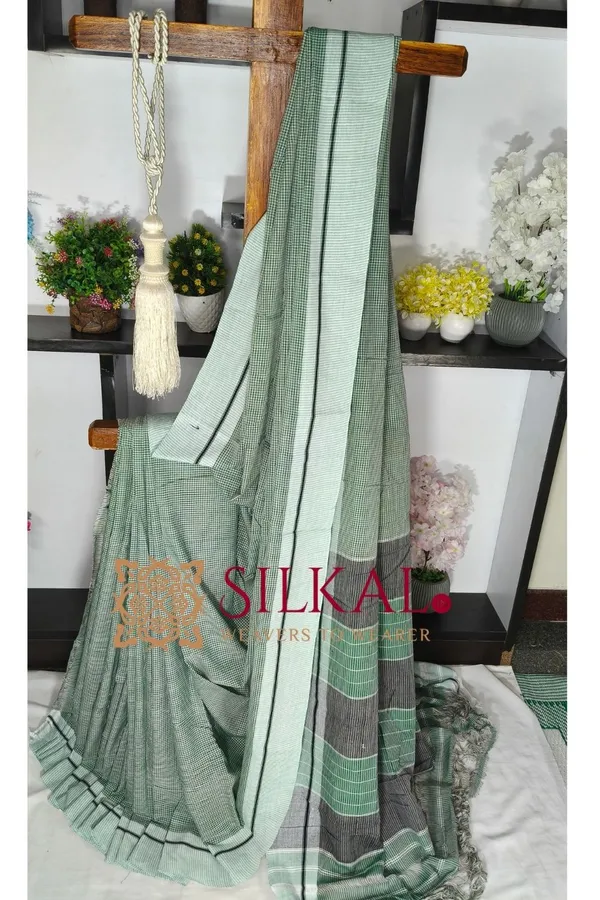 Patteda_Anchu_Pure_Cotton_Handloom_Saree_SKL04328