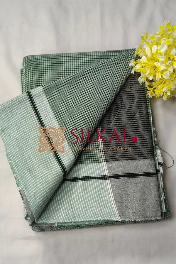 Patteda_Anchu_Pure_Cotton_Handloom_Saree_SKL04328