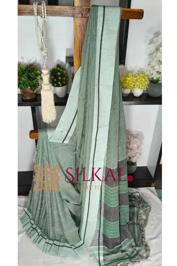 Patteda_Anchu_Pure_Cotton_Handloom_Saree_SKL04328