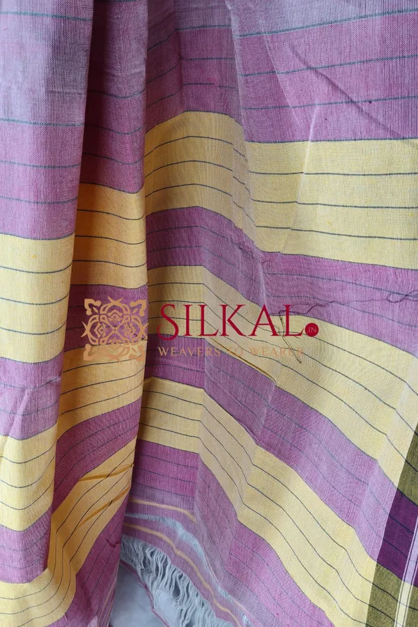 Patteda_Anchu_Pure_Cotton_Handloom_Saree_SKL04334