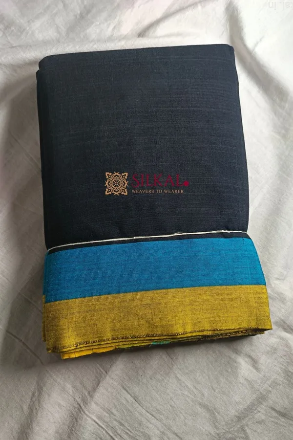 Patteda_Anchu_Pure_Cotton_Handloom_Saree_Saree_Code-_SKL1729