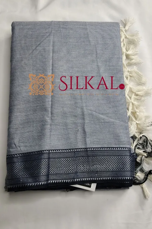 Patteda_Anchu_Pure_Cotton_Saree_SKL03590