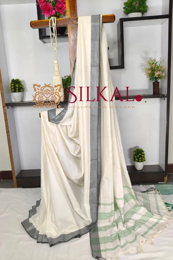 Patteda_Anchu_Pure_Cotton_Saree_SKL03591