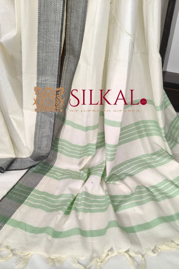 Patteda_Anchu_Pure_Cotton_Saree_SKL03591