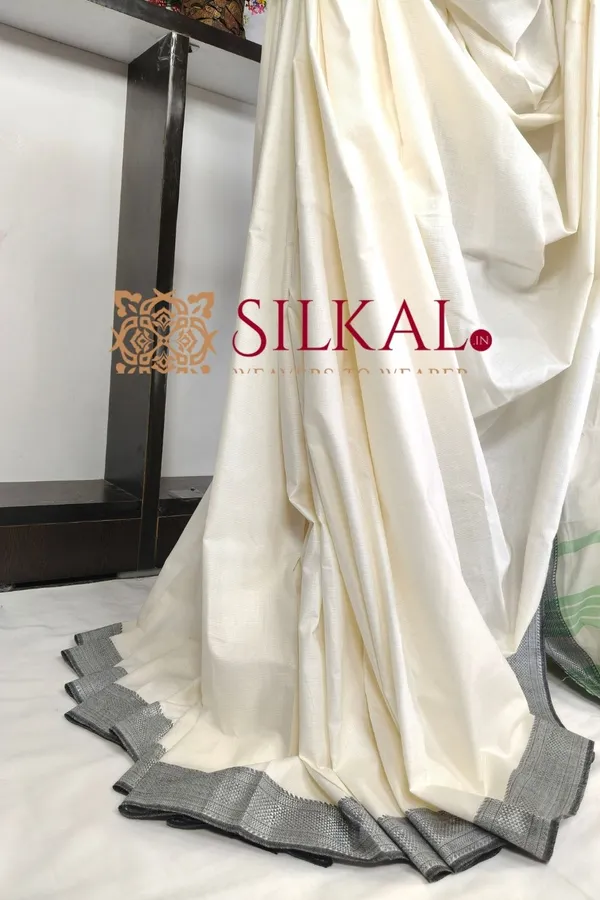 Patteda_Anchu_Pure_Cotton_Saree_SKL03591