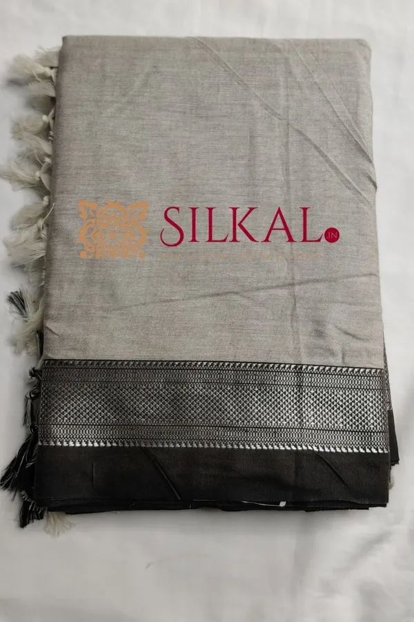 Patteda_Anchu_Pure_Cotton_Saree_SKL03593