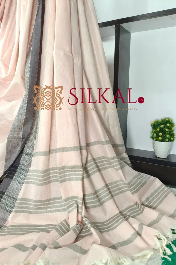 Patteda_Anchu_Pure_Cotton_Saree_SKL03594