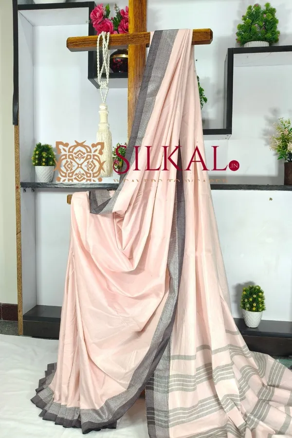 Patteda_Anchu_Pure_Cotton_Saree_SKL03594