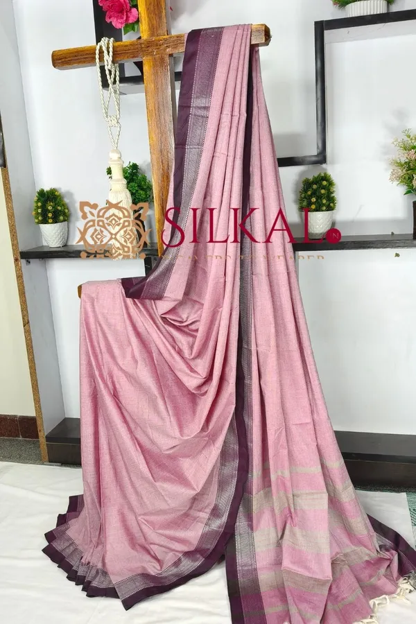 Patteda_Anchu_Pure_Cotton_Saree_SKL03596