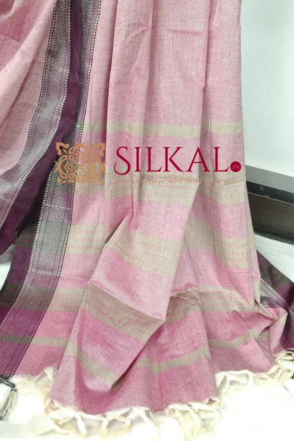 Patteda_Anchu_Pure_Cotton_Saree_SKL03596