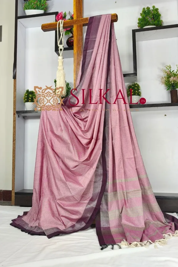 Patteda_Anchu_Pure_Cotton_Saree_SKL03596