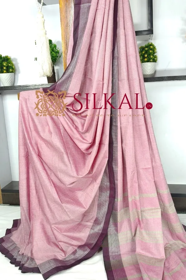 Patteda_Anchu_Pure_Cotton_Saree_SKL03596