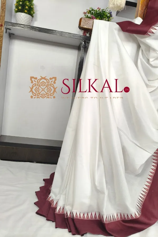 Patteda_Anchu_Pure_Cotton_Saree_SKL03598