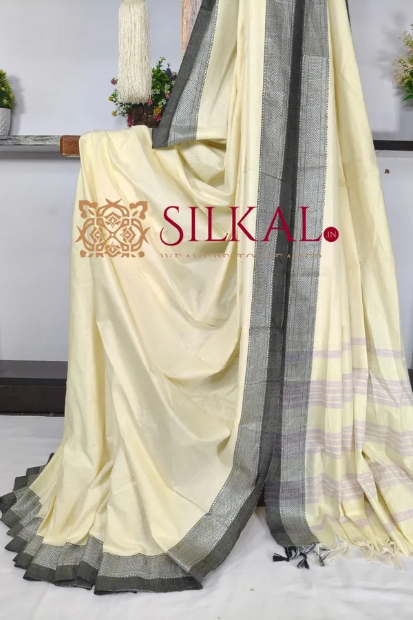 Patteda_Anchu_Pure_Cotton_Saree_SKL03599