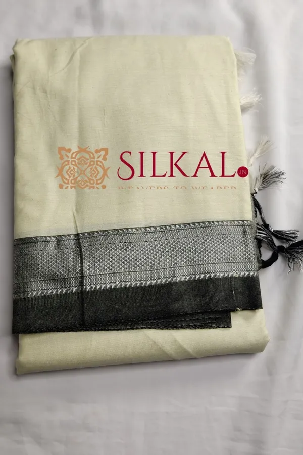 Patteda_Anchu_Pure_Cotton_Saree_SKL03599